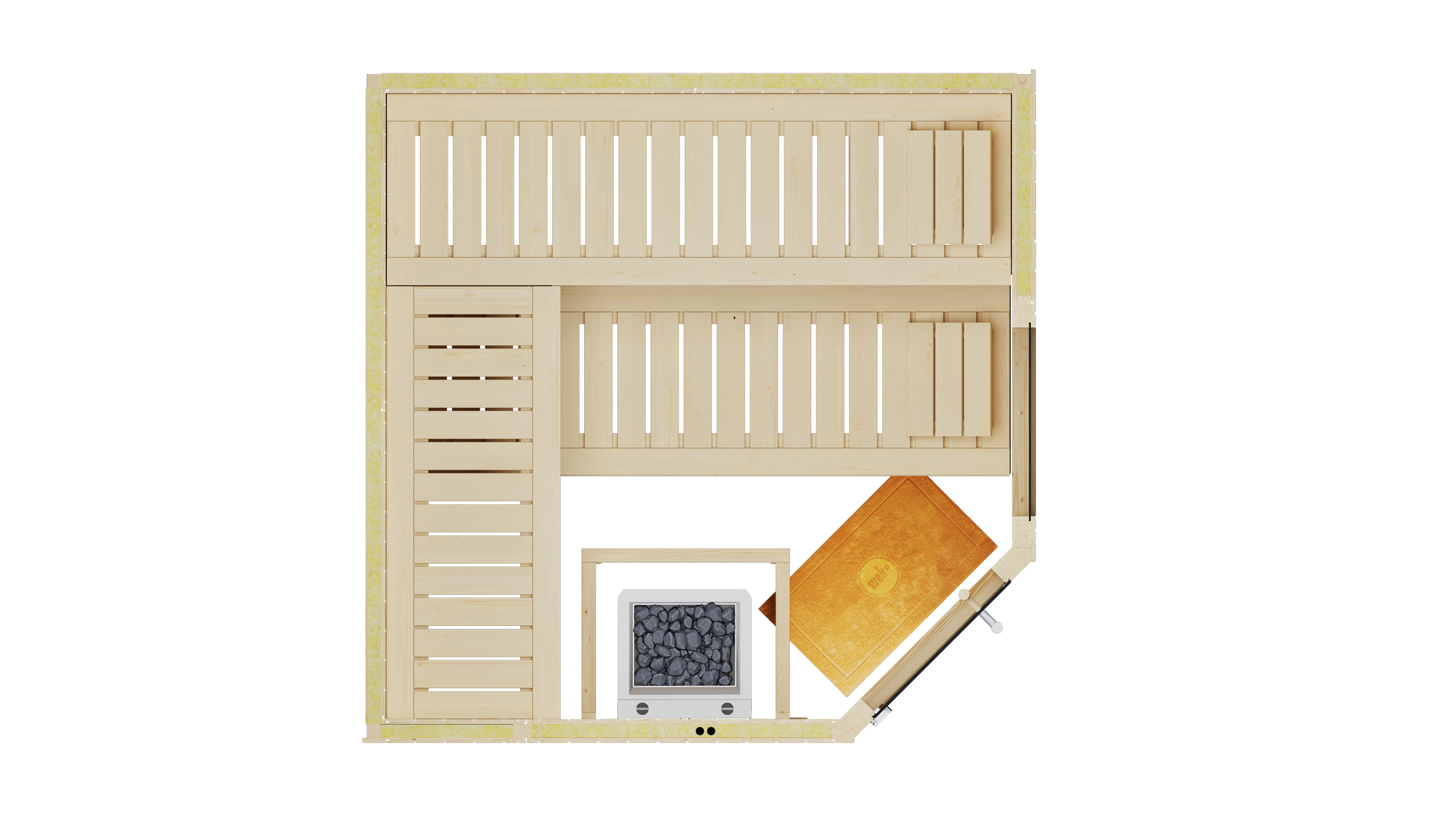 Weka Ecksauna VARBERG 3 GTF BioS