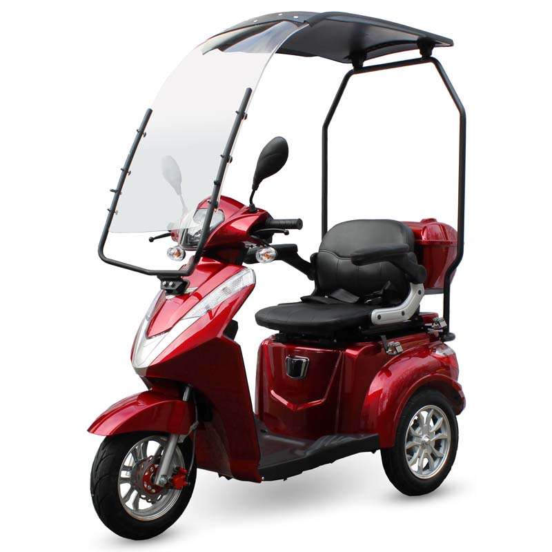 Seniorenmobile Elektromobil mit Dach 3-Rad 5.01 BG 25Kmh