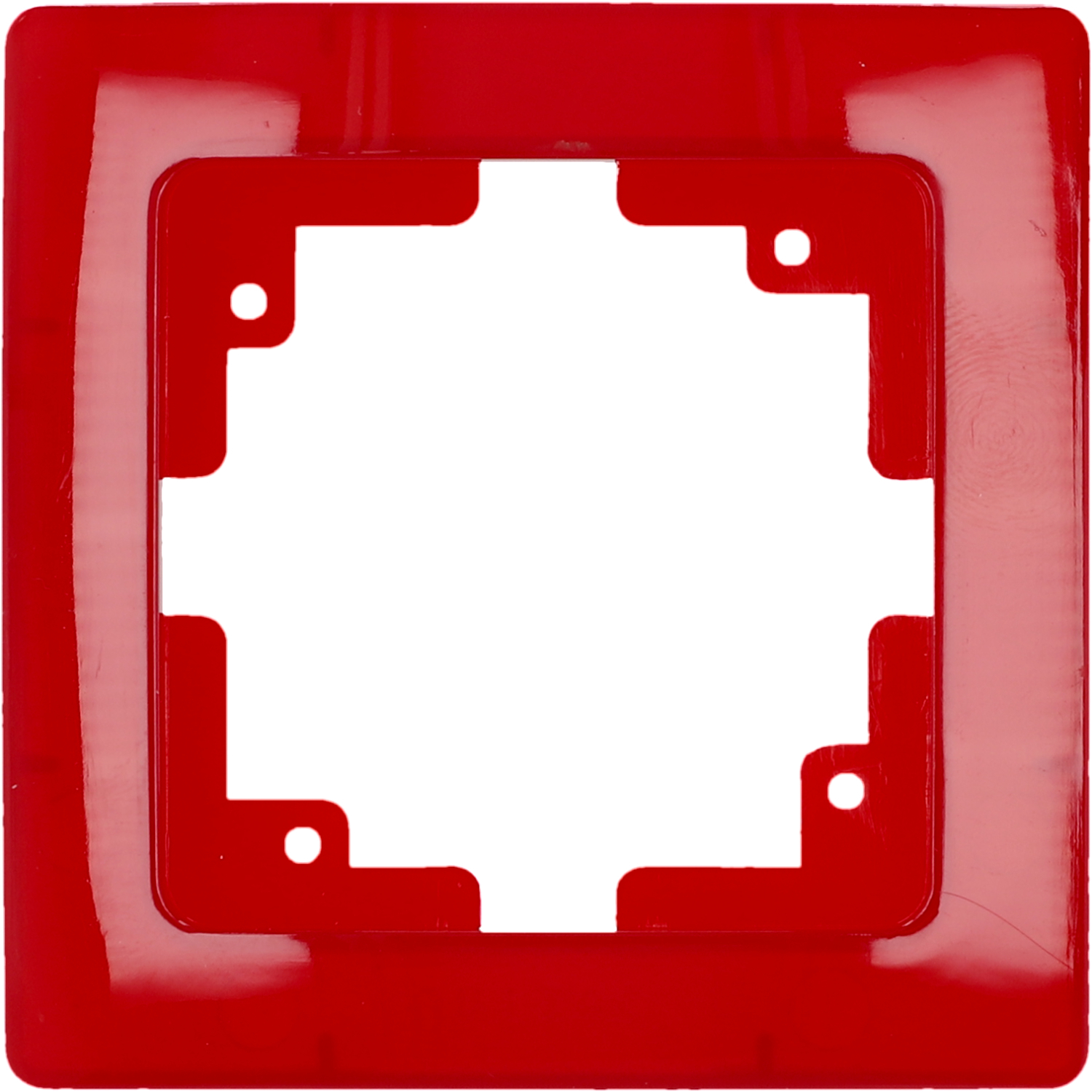 Abdeckrahmen Monaco S206 1-fach rot