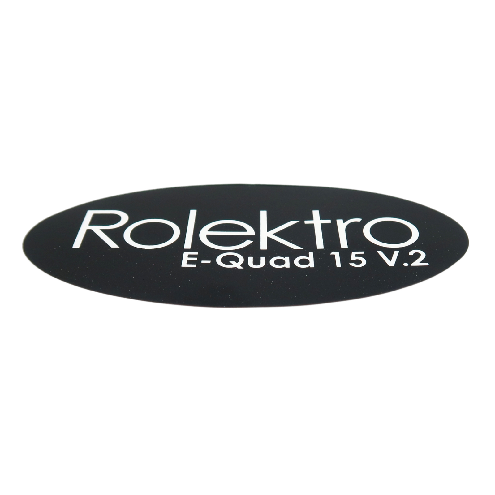 Rolektro Aufkleber, Frontschürze "Rolektro E-Quad 15 V.2 für Quad