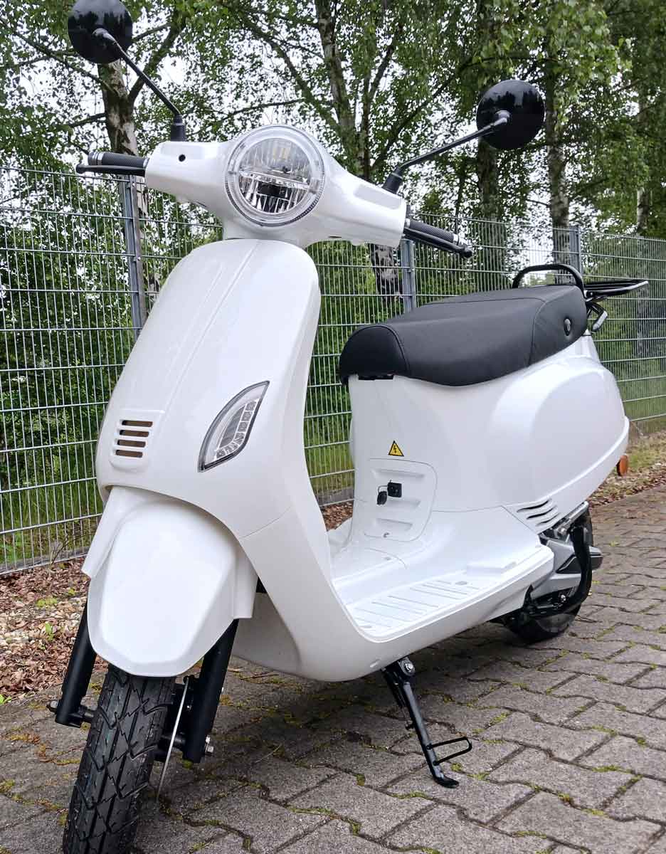 E Roller Elektroroller Ginabella Prima rot 45Kmh