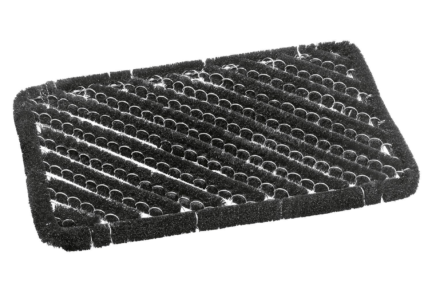 BÜRSTENFUSSMATTE LEXUS 39X59 SCHWARZ