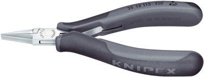 Elektr.Greifzange ESD 115mm fl.br.Backen Knipex