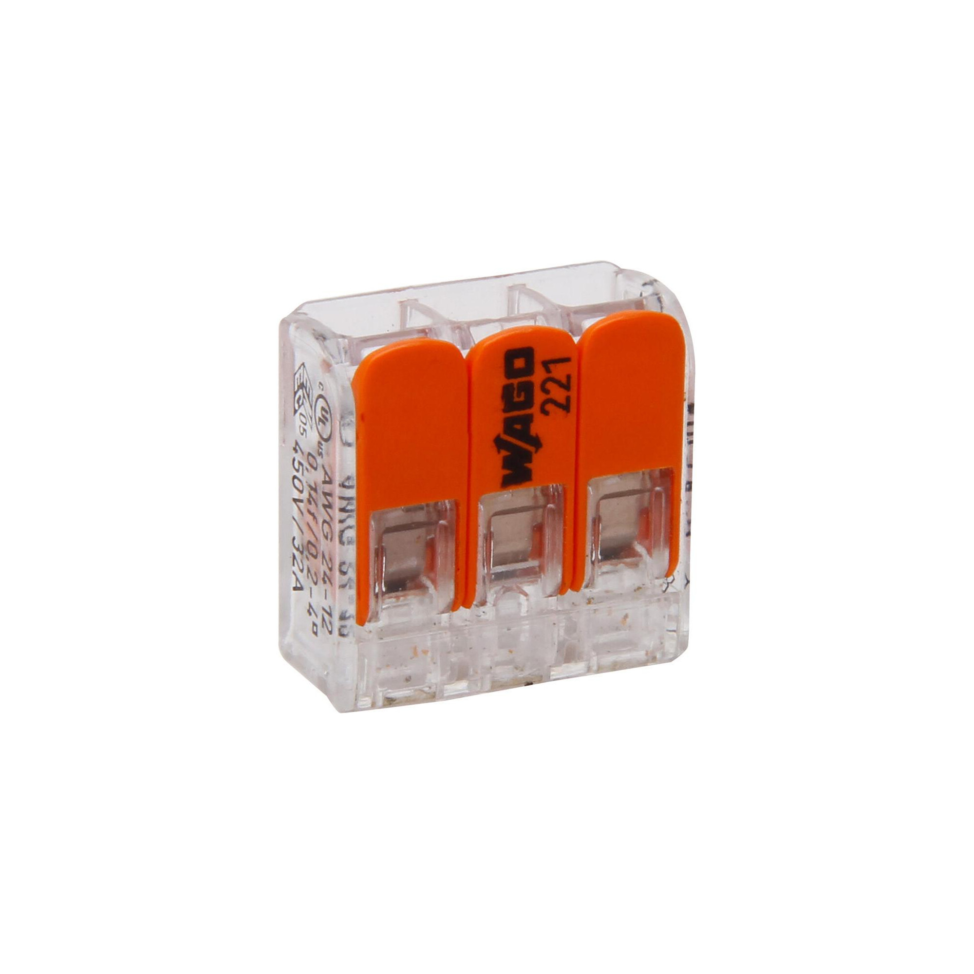 WAGO Steckklemme 3-fach