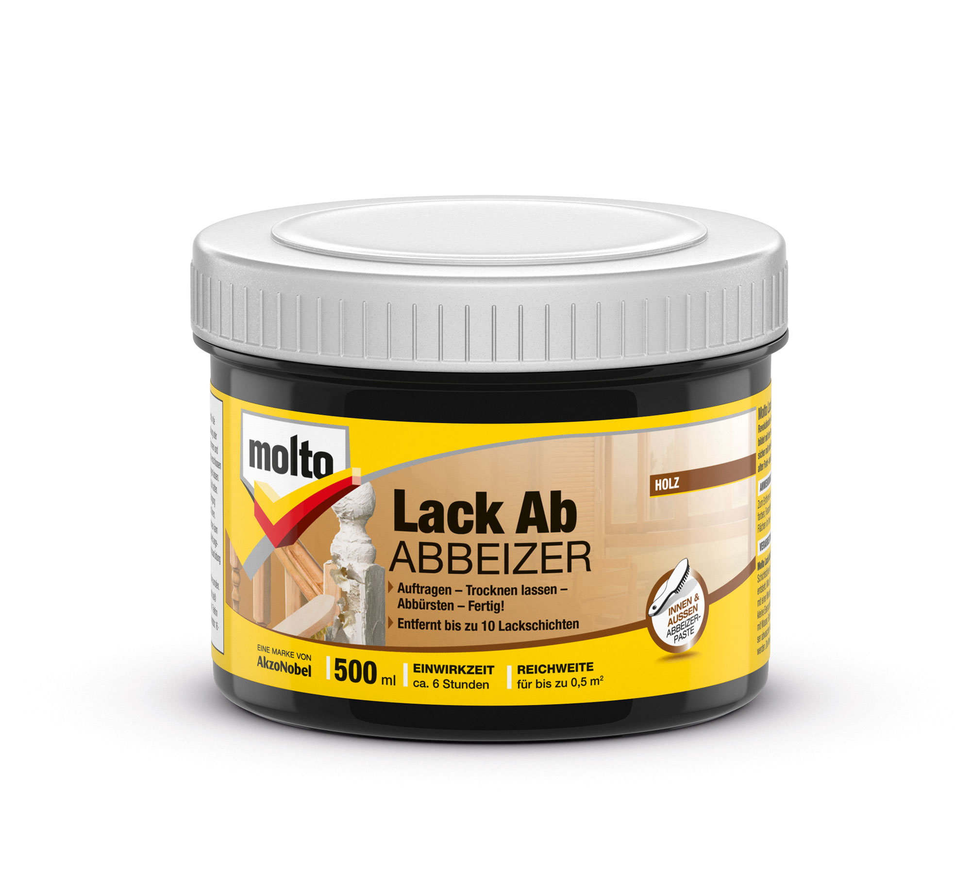 Molto Lack Ab Abbeizer Paste 500ml