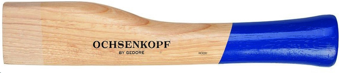 Beilstiel Hickory 390mm Kuhfuß Ochsenkopf