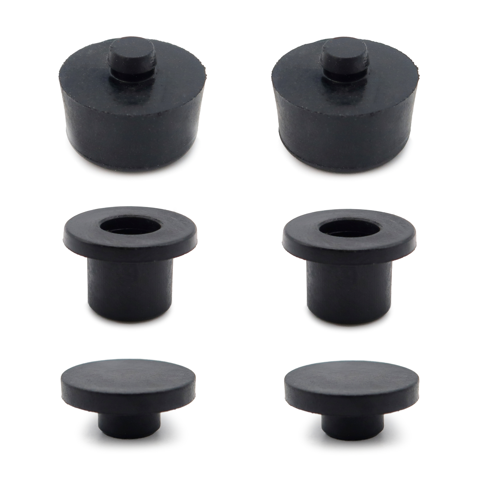 Rolektro Gummipuffer, Vorderachse, Set 6 Stk für Trike6V2/Quad6V2/Pro