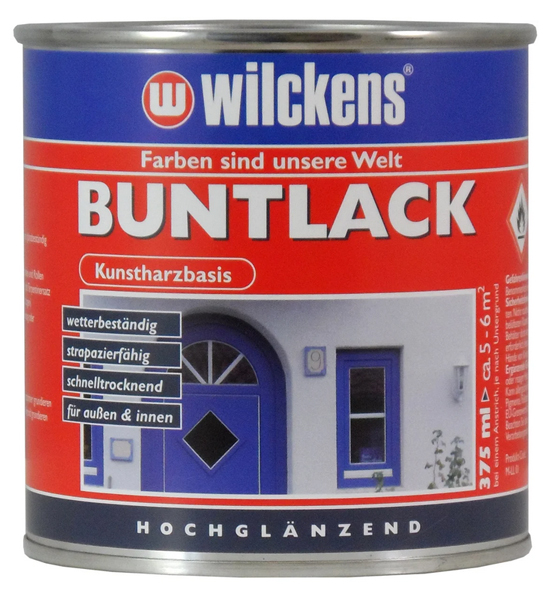 Wilckens® Buntlack lehmbraun hochglänzend 375ml