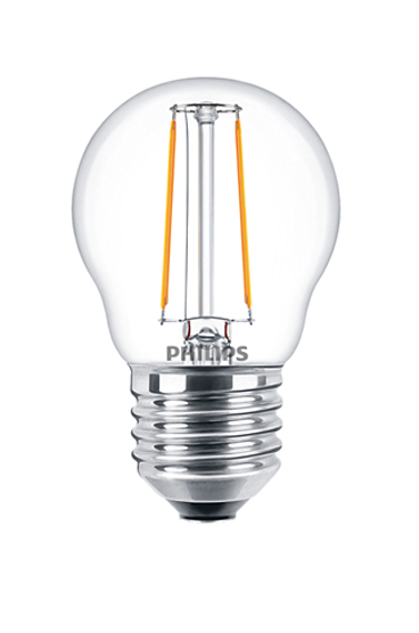 Philips LED Lampen in Tropfenform 2W E27