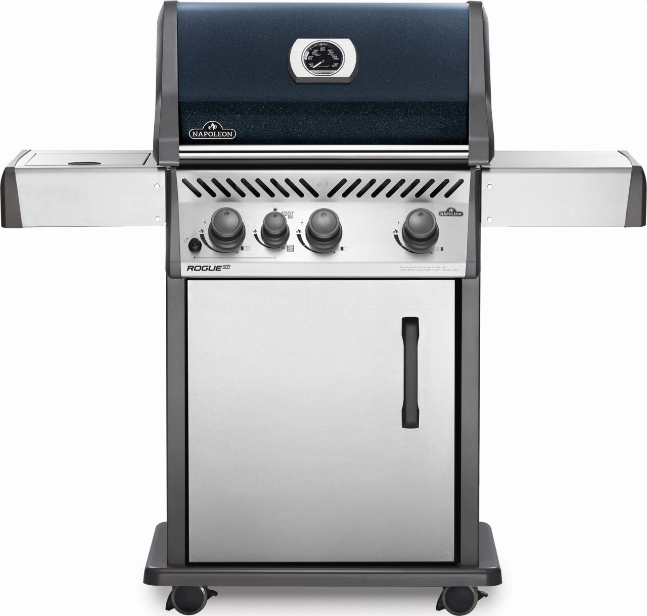 Rogue XT 425 mit SIZZLE ZONE, Grillhaube Schwarzmetalic