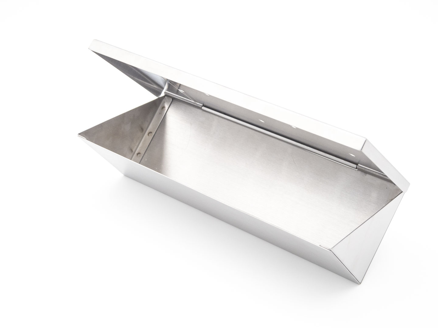 All'Grill® Räucherbox Smokerbox Edelstahl in V-Form