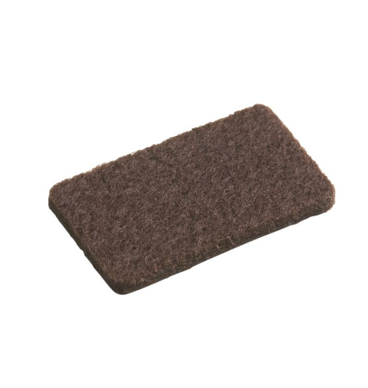 Filzgleiter selbstklebend 36 x 22 mm braun 8 Stück