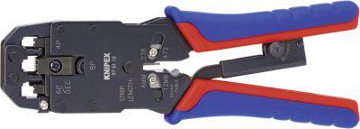 Crimp-Hebelzange 4/6/8-polig WesternKnipex