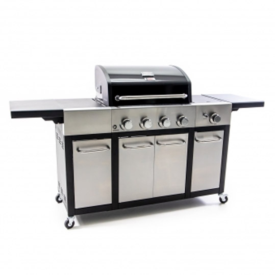 Gasgrill Grillküche Rhön 4 Brenner und Seitenbrenner