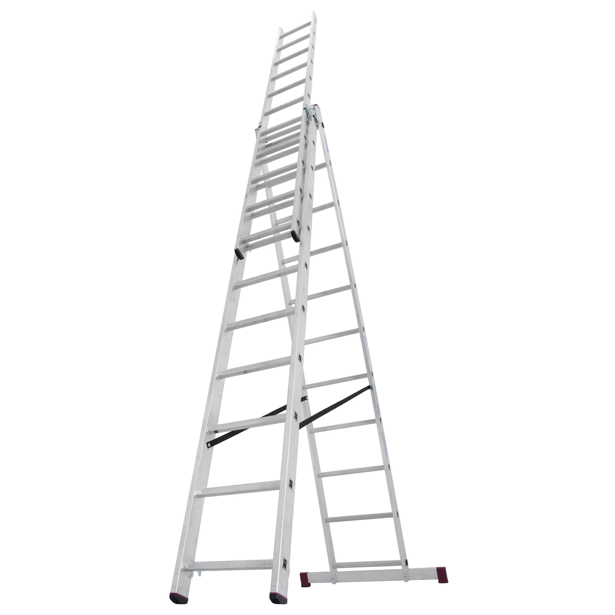 Krause Vielzweckleiter Corda 3 x 11 Sprossen