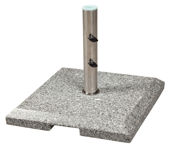 Sonnenschirmständer Derby Granitsockel 30kg bis Ø 48 mm