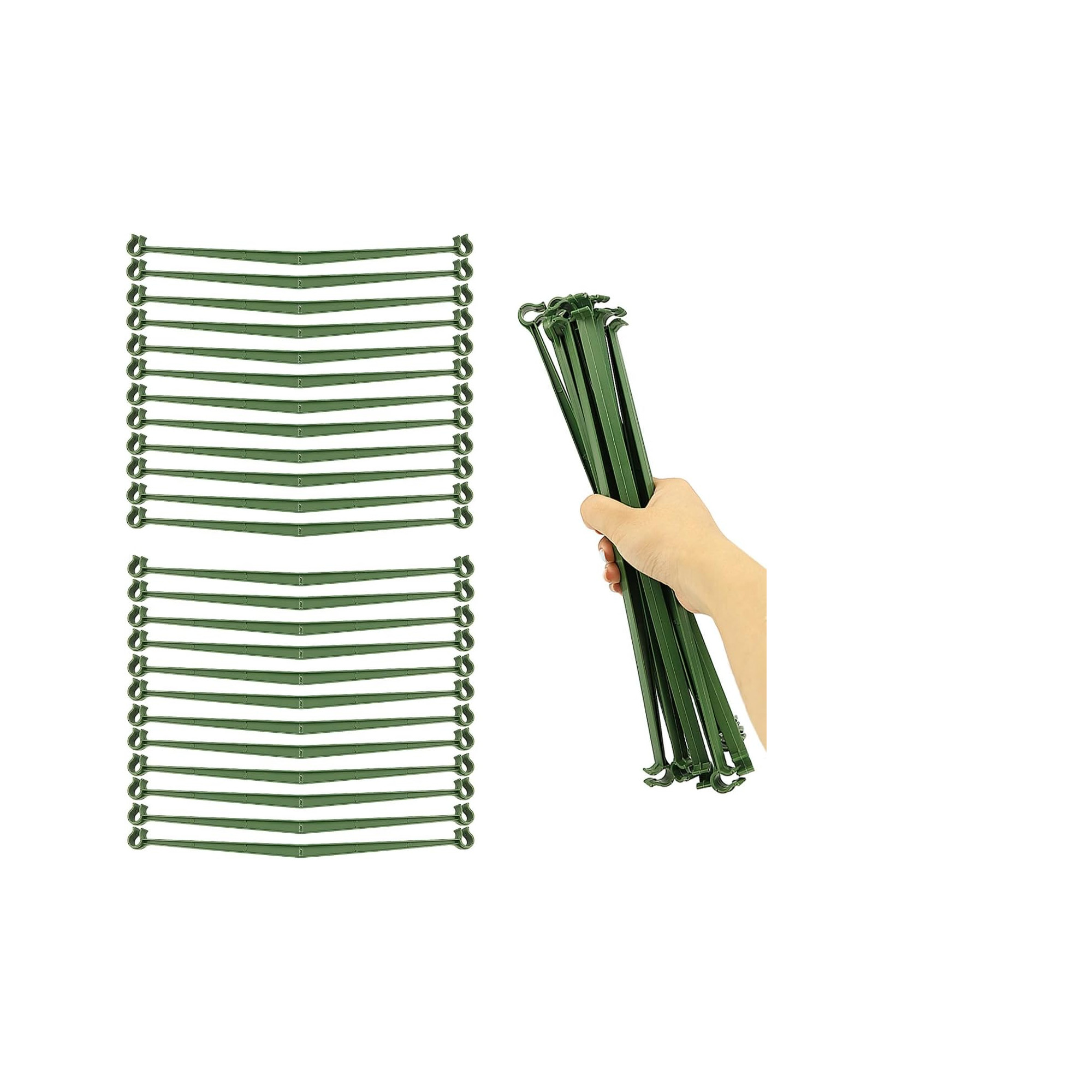 Pflanzenbinder 30,0 cm für Pflanzstäbe Ø 11mm