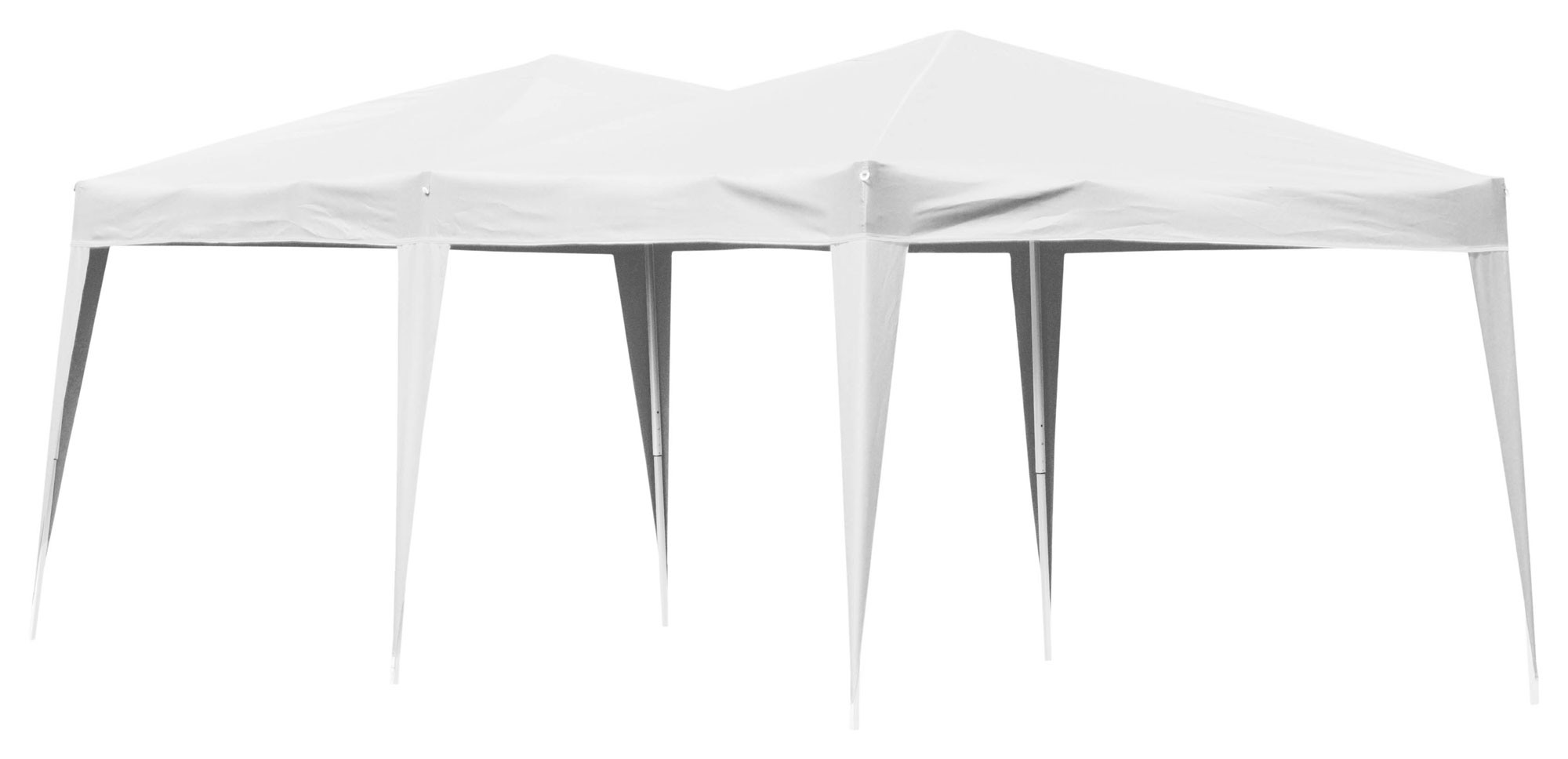 Justus Partyzelt / Pavillon / Festzelt faltbar 3x6m weiß