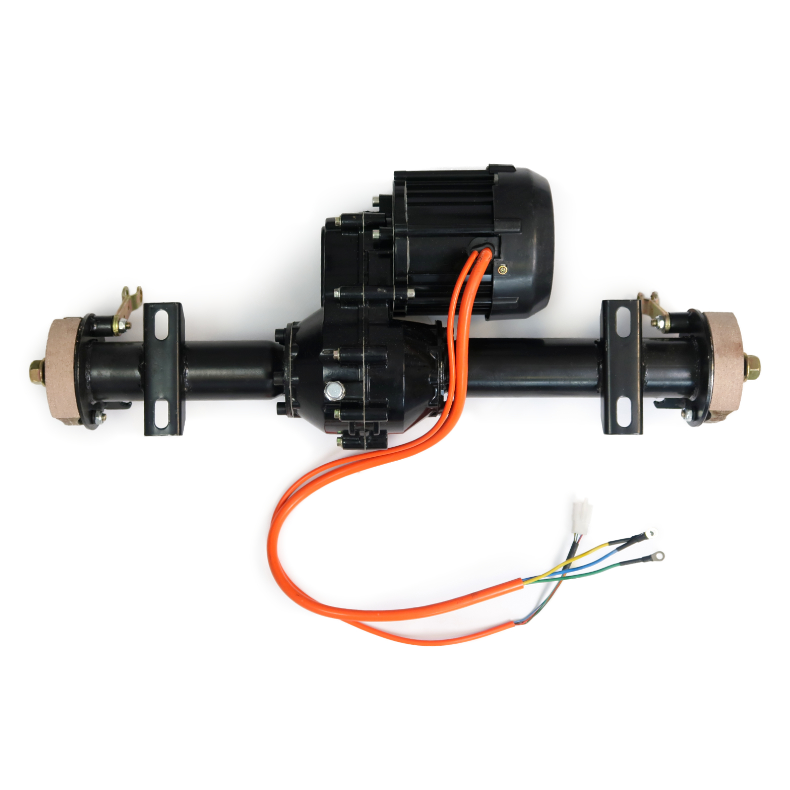 Rolektro Motor, 60V, 1500W mit Getriebe und Achsen für MX3