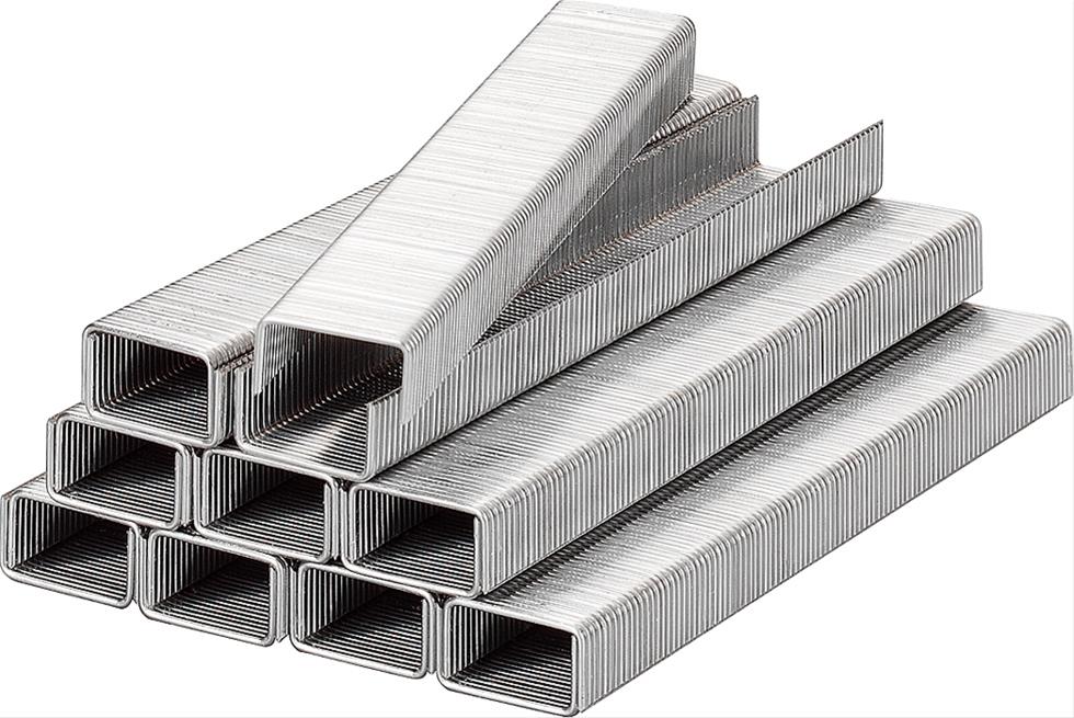Klammern 11,4 mm x 4 mm Feindraht STANDARD – 2.000 Stück