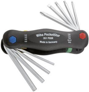 Klapphalter gemischt 9-tlg. PocketStar Wiha