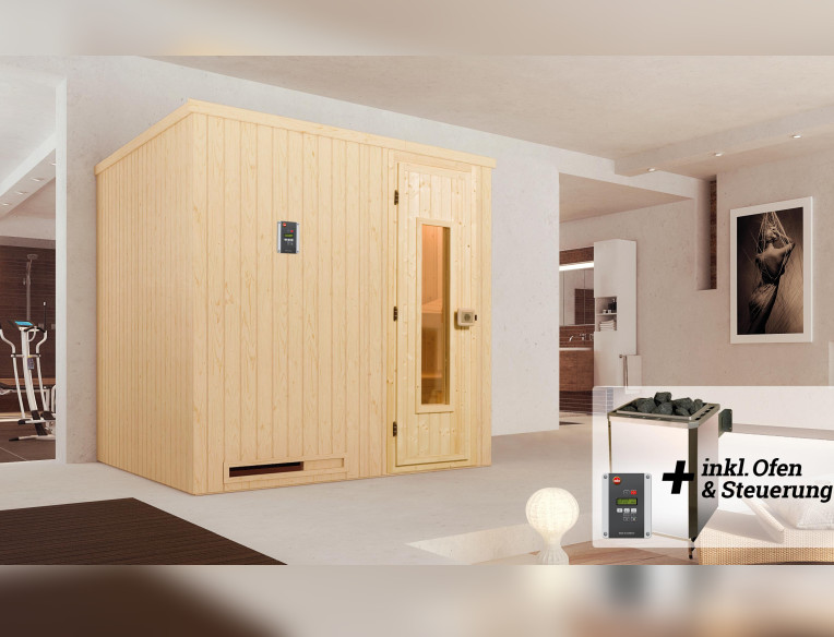 Weka Sauna HALMSTAD 7,5 kW OS Gr.1