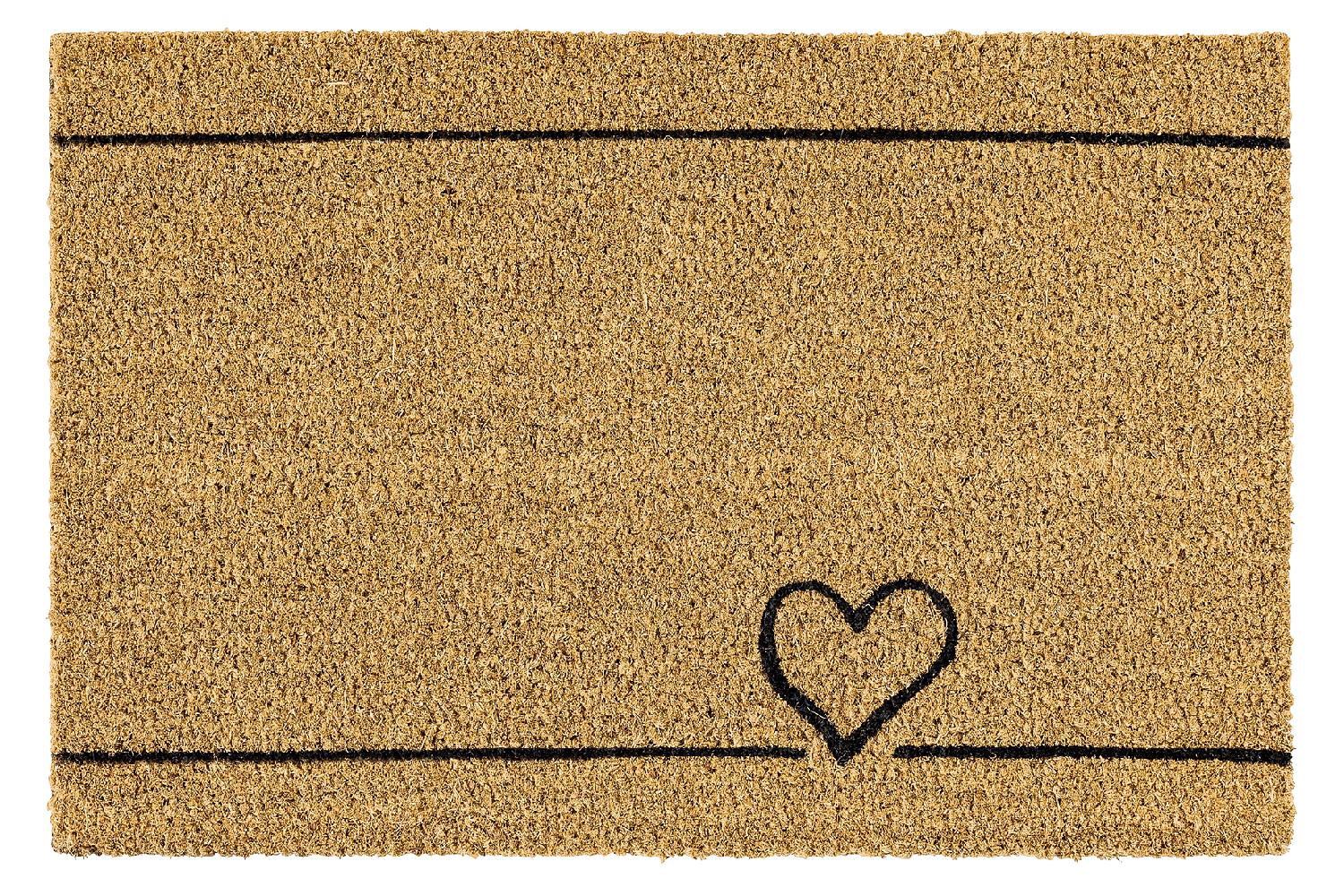Kokosmatte Coco Smart Heart 40x60 cm