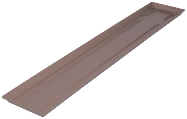 Blumenkasten Untersetzer Standard 100 cm taupe