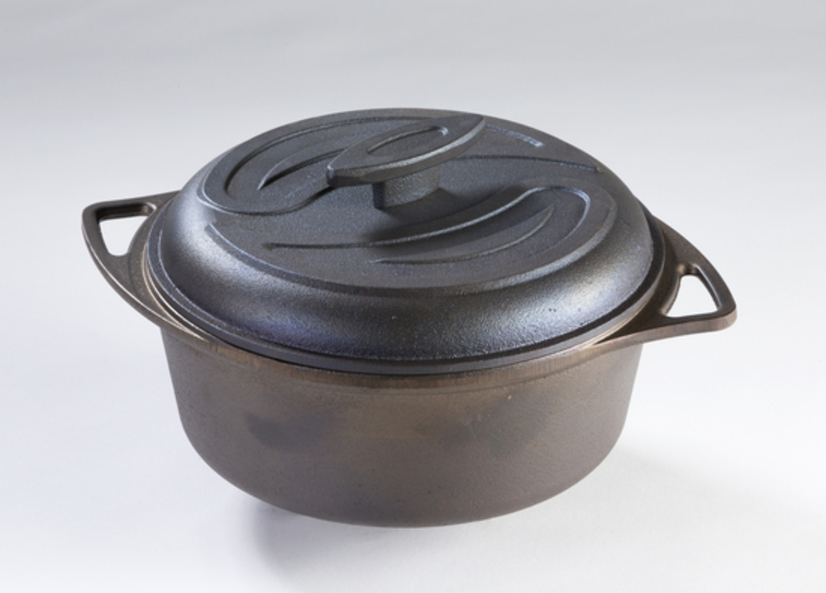 Globe Fire Topf rund Ø 25 cm aus Gusseisen
