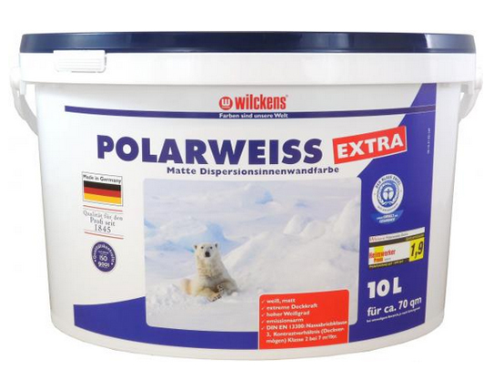 Wilckens® Polarweiss EXTRA weiß matt 10L