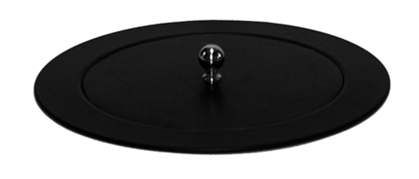 Deckel für Leder-Holzkorb / Holzeimer Lienbacher schwarz