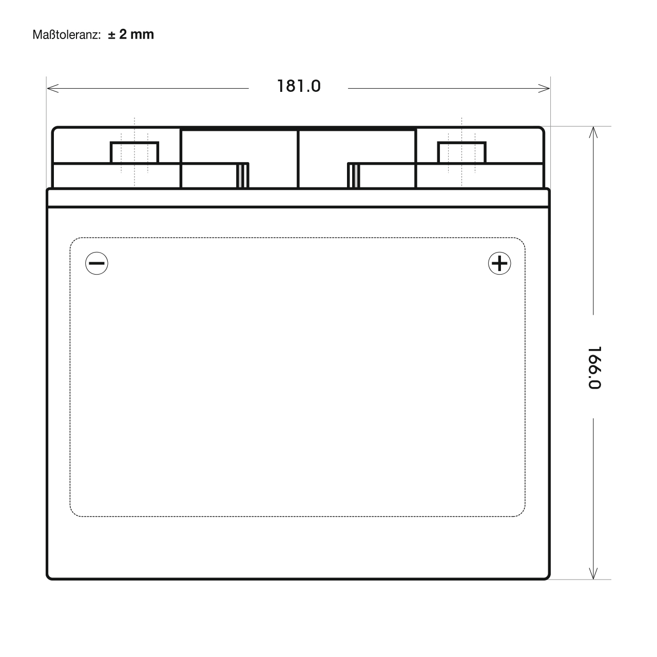 12Volt 22Ah Batterie für Seniorenmobile