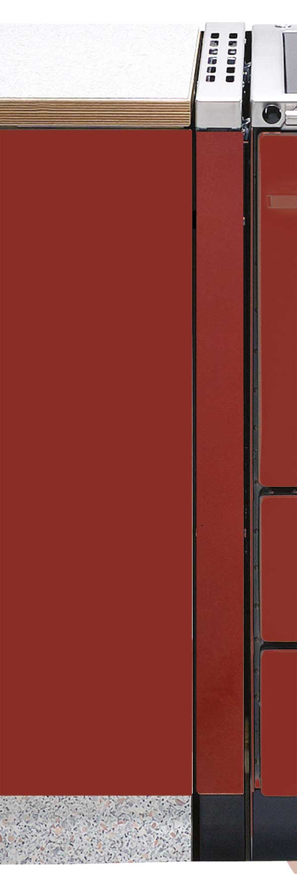 Abstandsverbinder Bartz Herd HKK / Rusti bordeaux 100mm