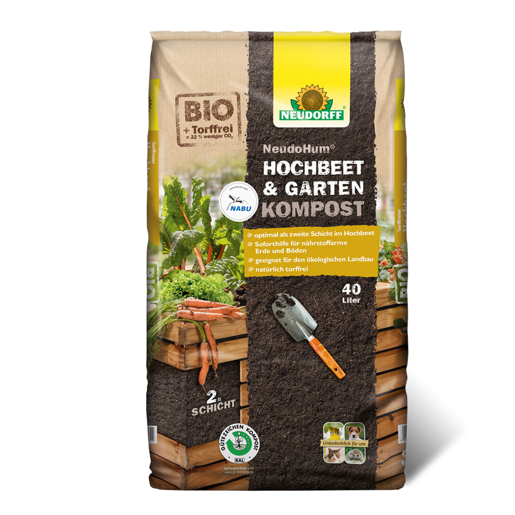 NeudorffHum Hochbeet- & GartenKompost 40 L