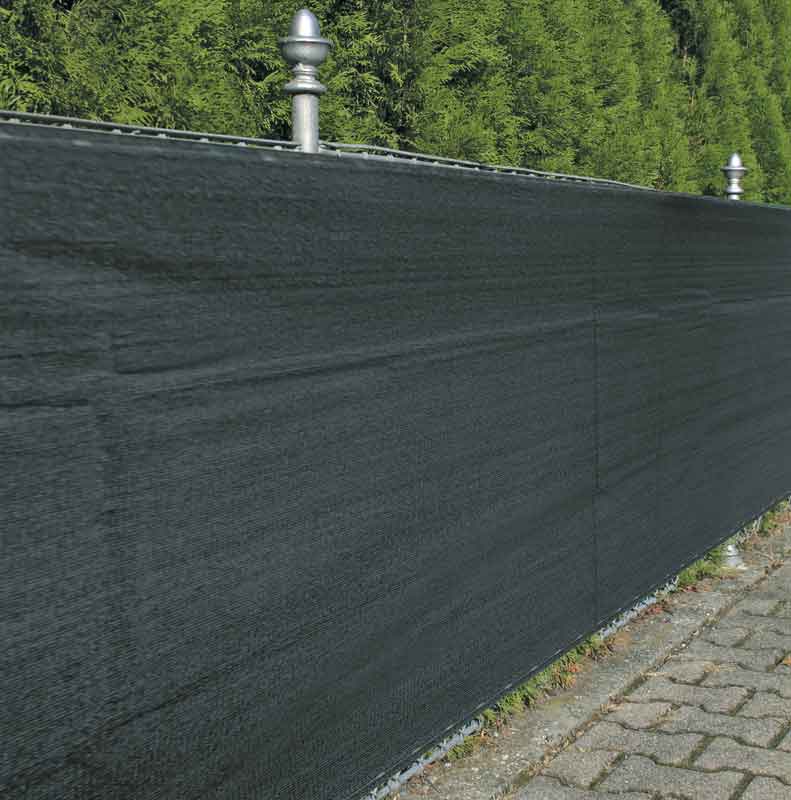 Sichtschutz / Zaunblende Noor 1,2x5m anthrazit 180g/m²