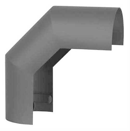 Hitzeschutz Rohrblende Winkel 90° Senotherm gussgrau Ø 150 mm