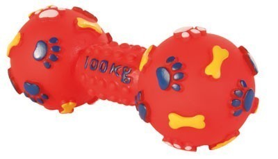 Hundespielzeug Hantel Vinyl TRIXIE 15cm