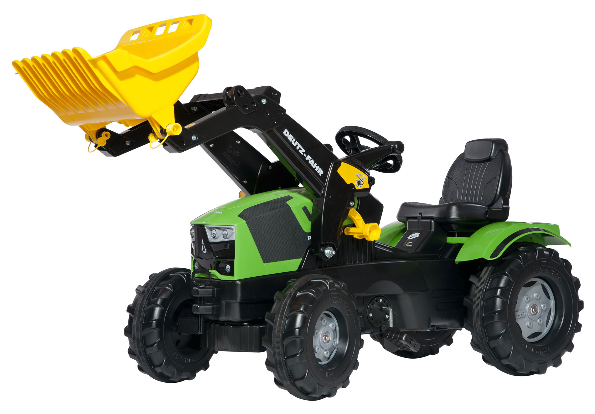 Trettraktor rolly Farmtrac Deutz-Fahr mit Frontlader - Rolly Toys