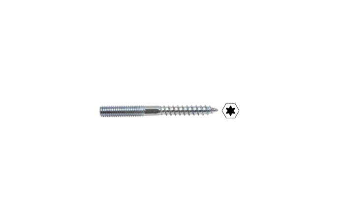 SWG Stockschraube verzinkt 8x120mm 4 Stück
