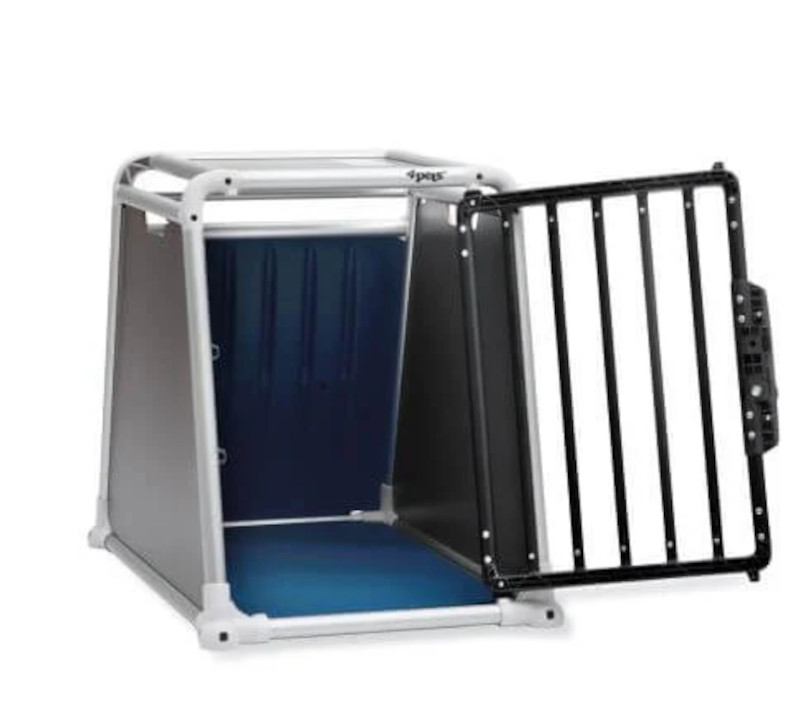 4pets Hundebox ECO 2 M schwarz  H 66x B 54,5xT 83,5cm