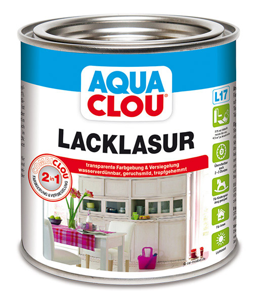 Aqua Combi Clou Lacklasur farblos 0,75 L