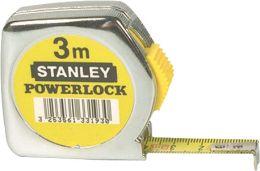Taschenbandmaß Metallgeh.3m/12,7mm Stanley