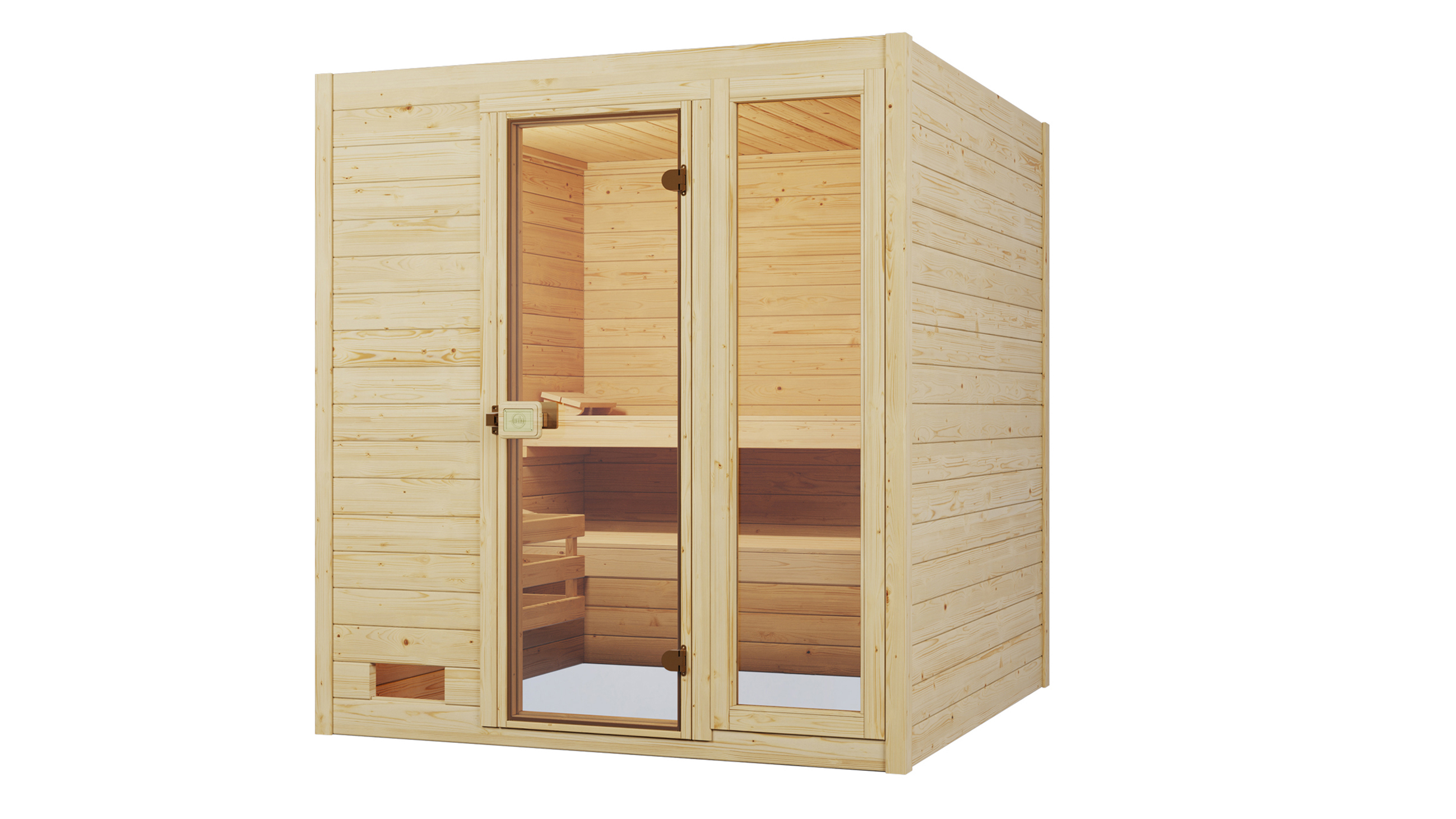 Weka Massivholzsauna VALIDA PLUS Sparset