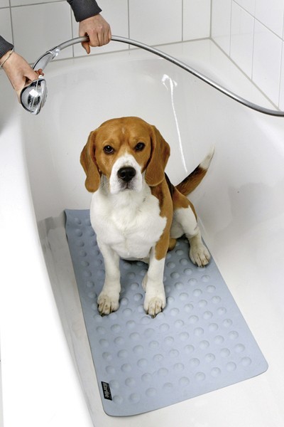 Badematte für Hunde Perfect Care Bath-Mat 40 x 70 cm grau Karlie