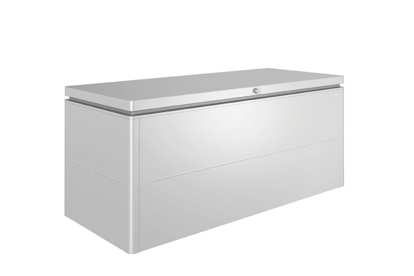 Gartenbox Biohort Loungebox Gr. 200 silber-metallic 200x84x88,5cm