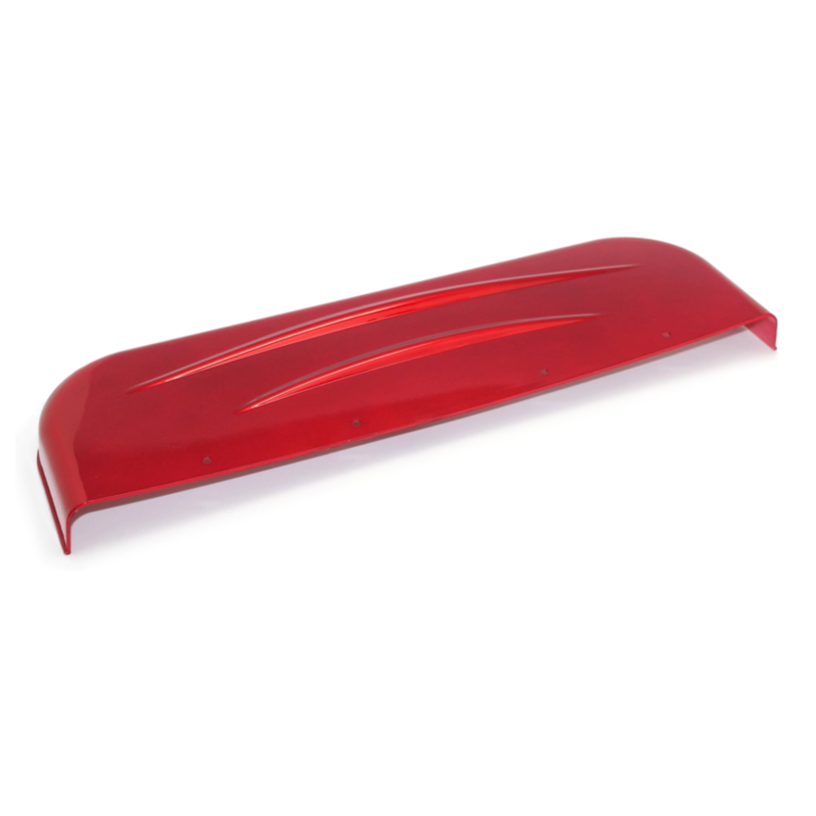 Rolektro Verkleidung, hinterm Sitz, rot lackiert für Trike25/YD