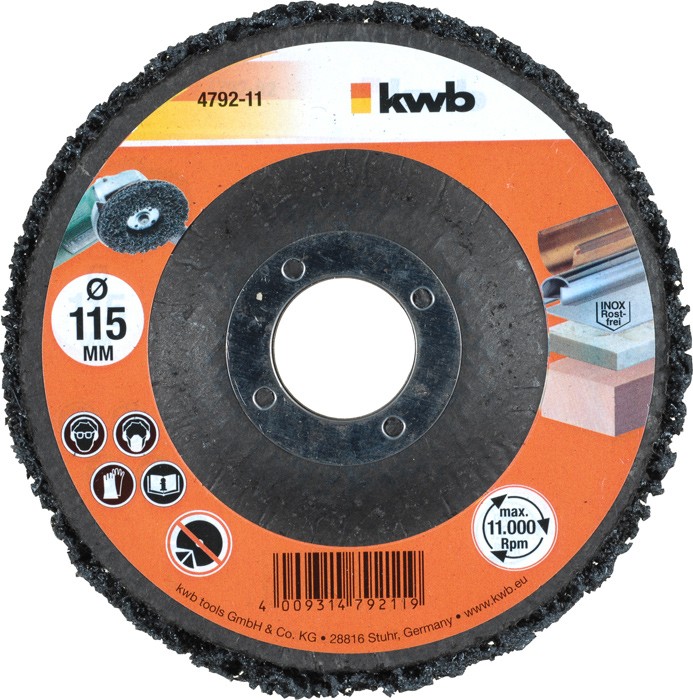 kwb Reinigungsscheibe Ø 115 x 22 mm