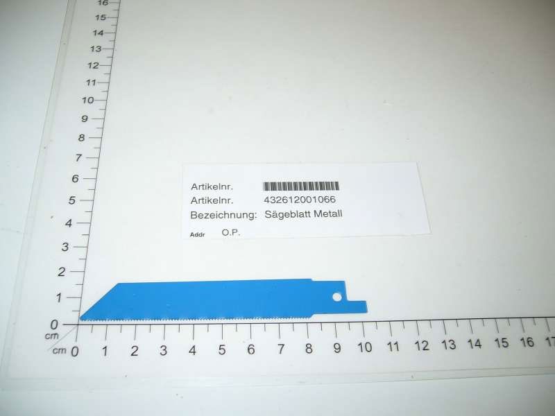 Sägeblatt Metall Ersatzteil für Einhell Universalsägen ca. 8cm