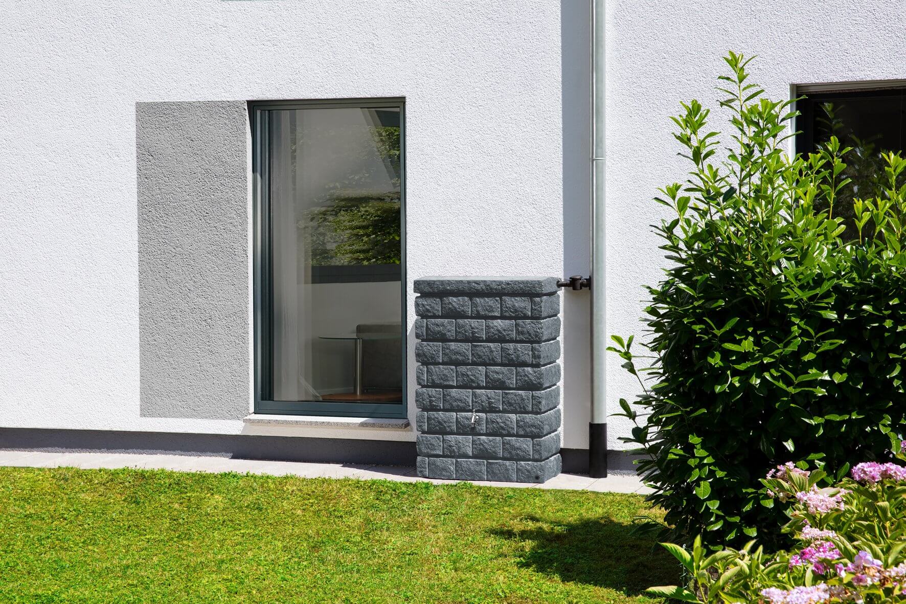 Garantia Rocky Junior Wandtank darkgranite, 300 Liter