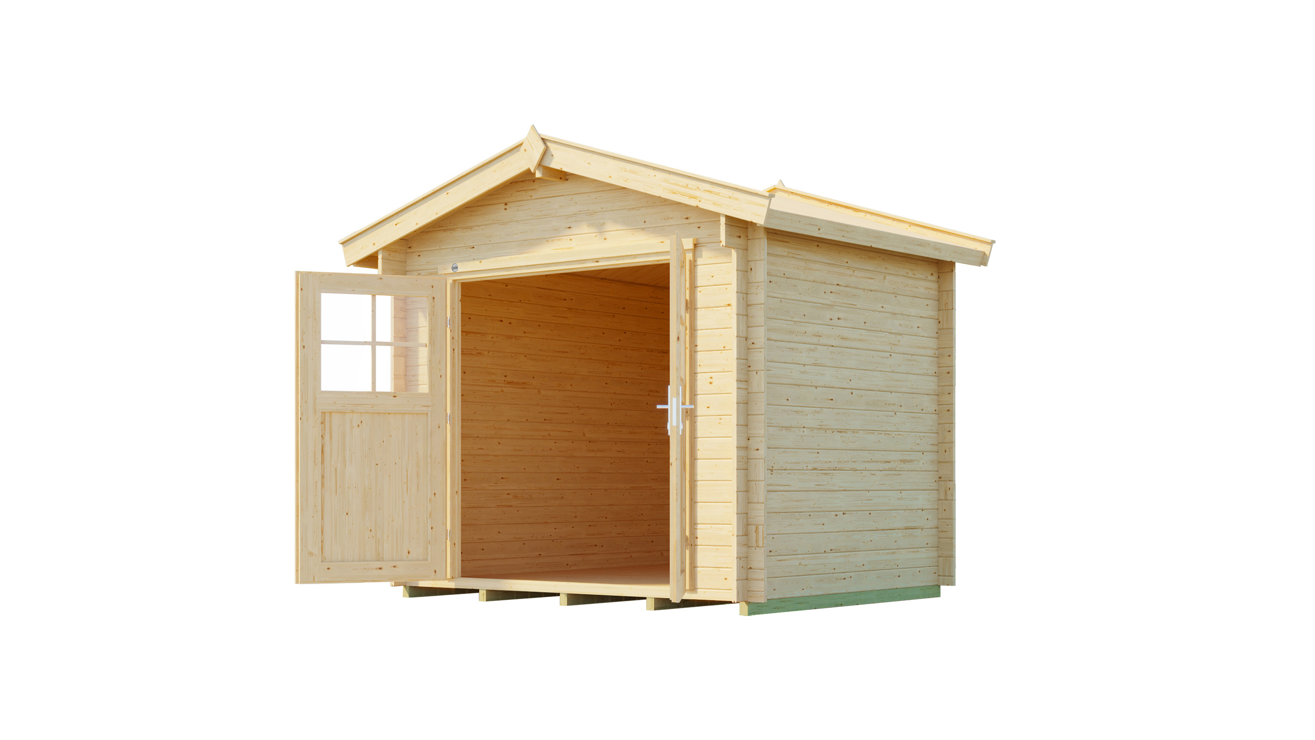 weka Gartenhaus Premium28 DT, 250 x 200